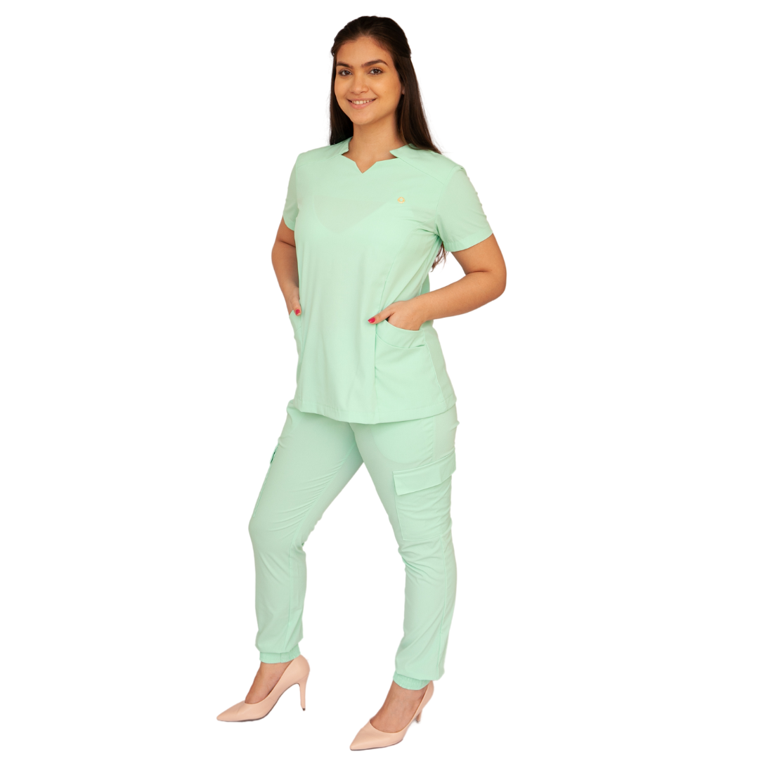 Pijama Cirúrgico Jade Feminino LM Clinical