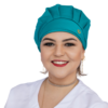 Touca Azul Turquesa Com Elástico - Image 2