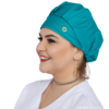 Touca Azul Turquesa Com Elástico