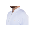 Jaleco Ágata Branca Masculino com Zíper - Image 4