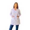 Jaleco Feminino Clássico Granito Branca